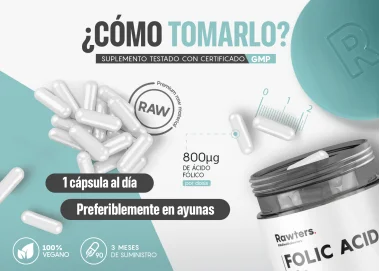 Ácido Fólico - Vitamina B9 800μg