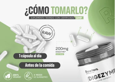 Enzimas Digestivas Veganas Digezyme®