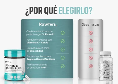 Fórmula Salud Huesos + Articulaciones - Glucosamina, Condroitina, MSM