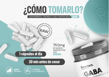 Gaba - Ácido Gamma-Aminobutírico 750mg