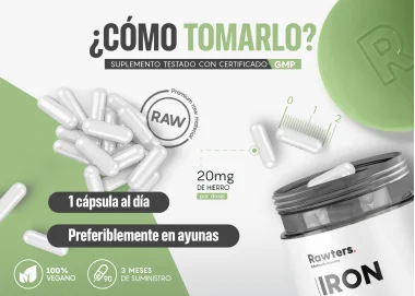 Hierro 20mg Vegano Dietas Veganas