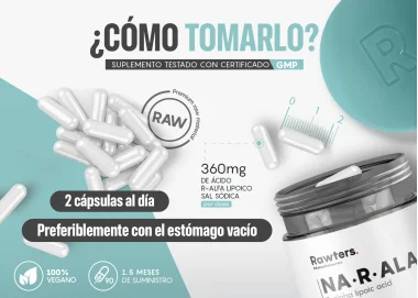 NA.R.ALA - Ácido Alfa Lipoico 360mg