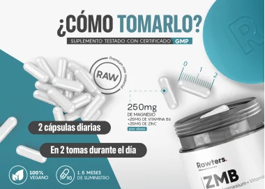 ZMB - ZMA - Zinc, Magnesio, Vitamina B6