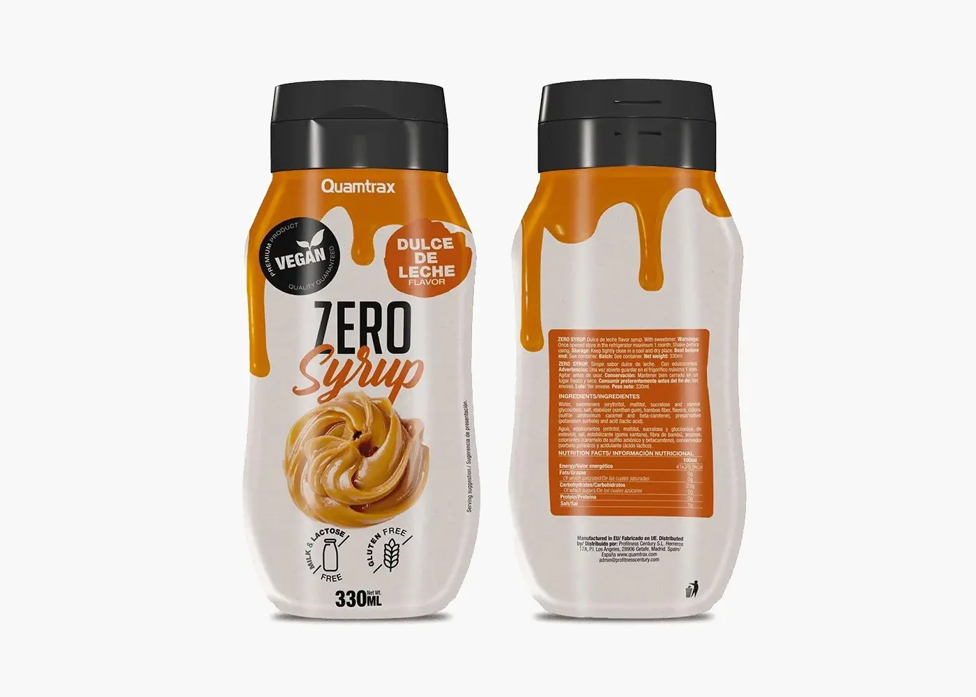 Sirope Zero Syrup Quamtrax®