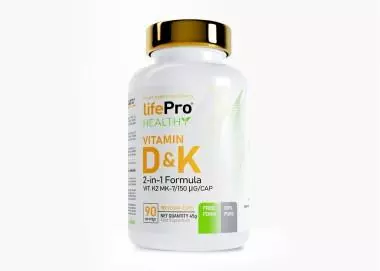 Vitamina D3 y K2 MK7 Life Pro®