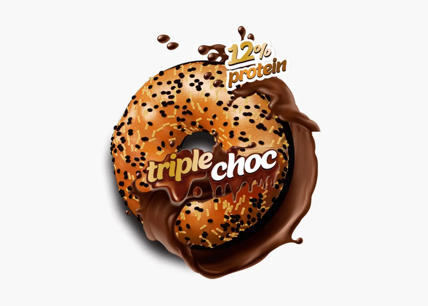 Bagel Proteico Triple...