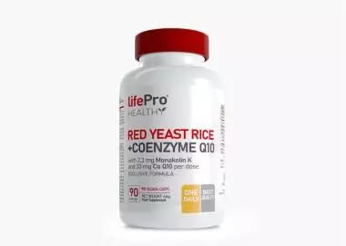 Levadura de Arroz Rojo Red Yeast Rice + Coenzime Q10 Life Pro®