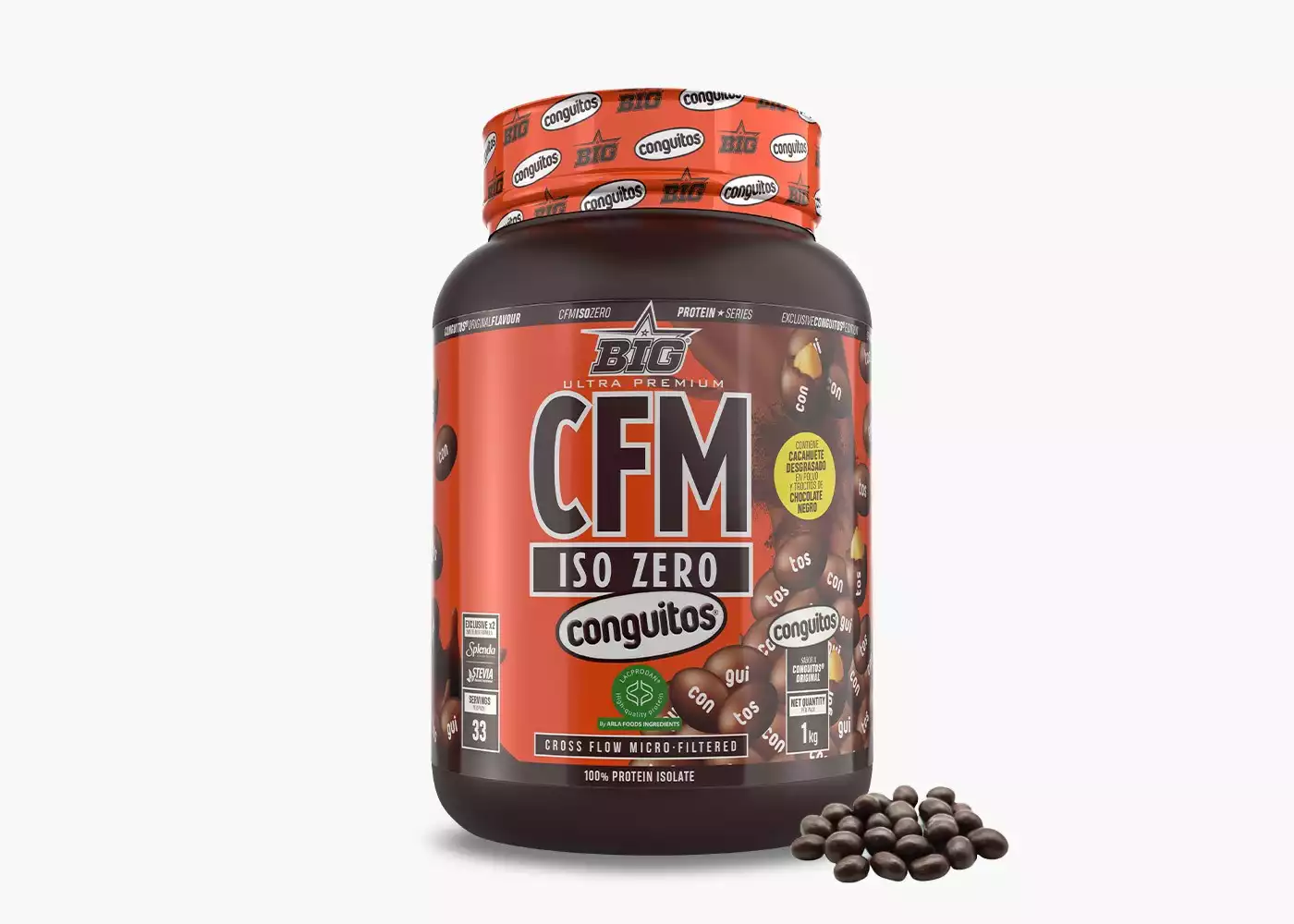 Proteína BIG® CFM ISO Zero...