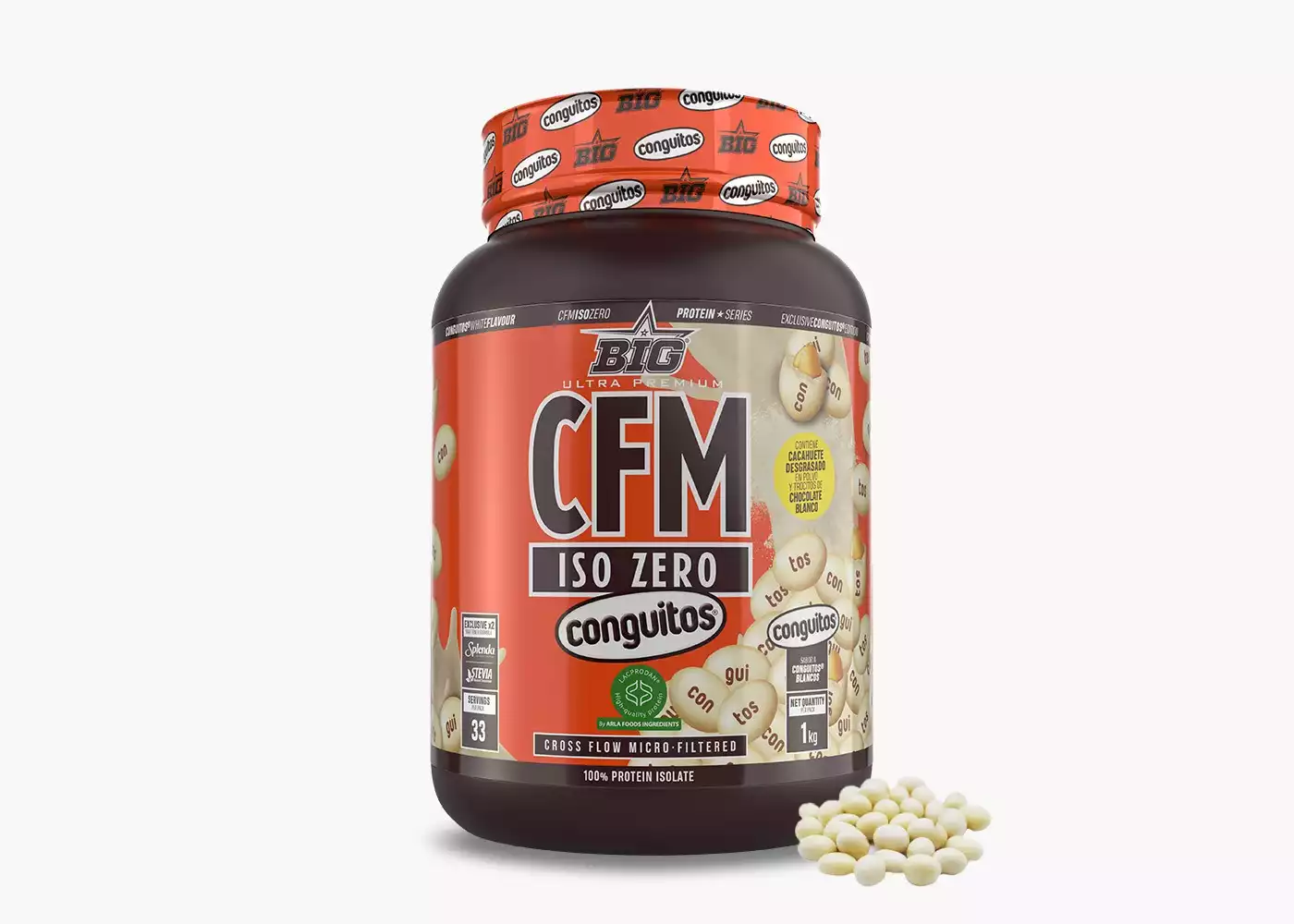 Proteína BIG® CFM ISO Zero...