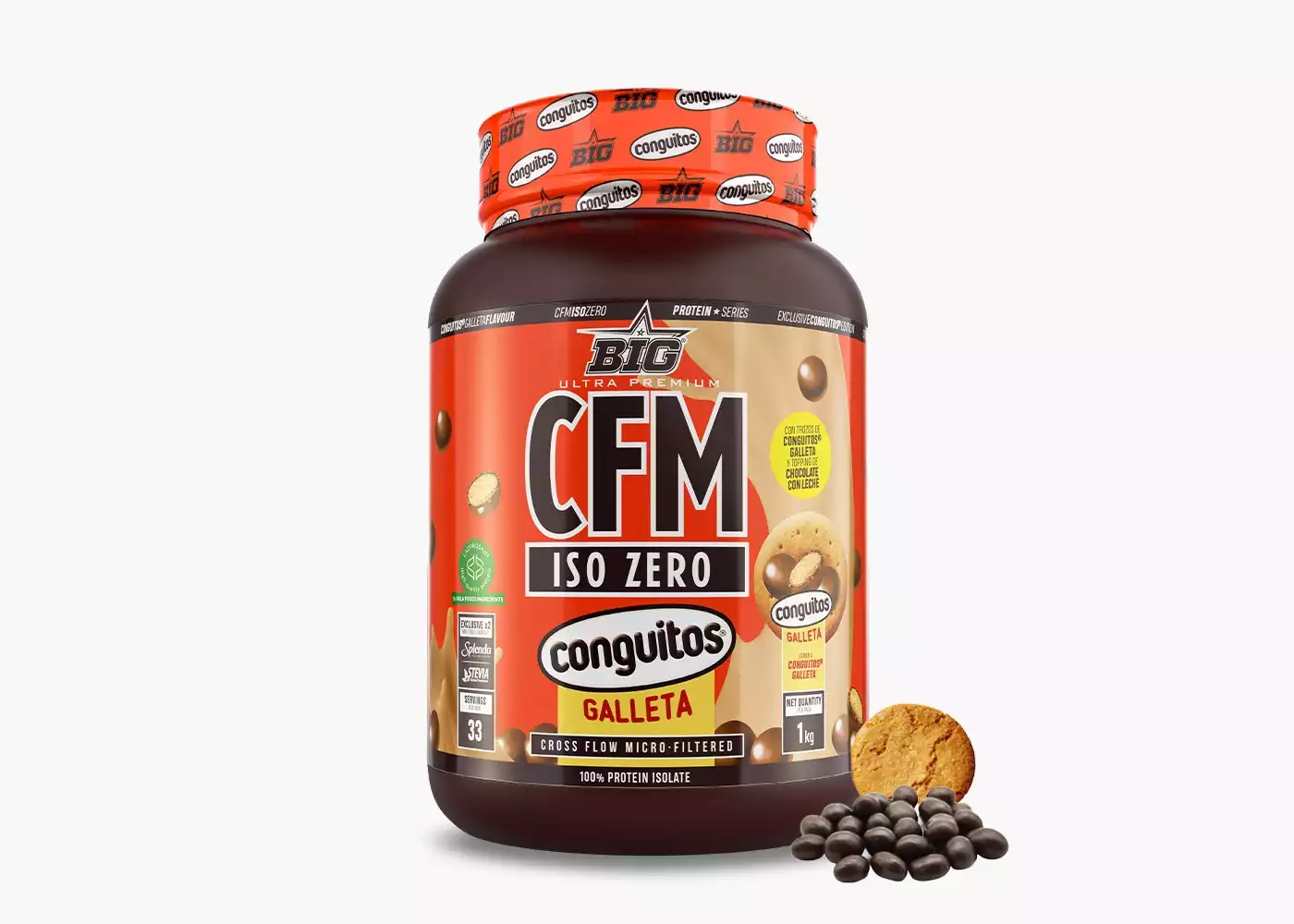 Proteína BIG® CFM ISO Zero...