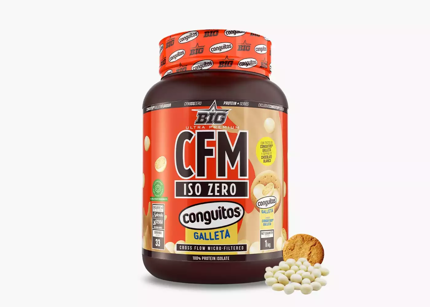 Proteína BIG® CFM ISO Zero...