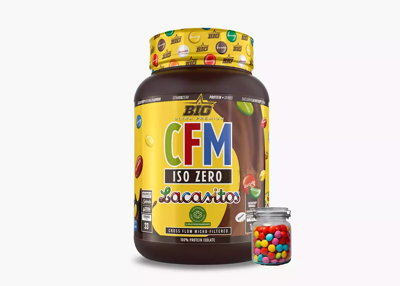 Proteína BIG® CFM ISO Zero...